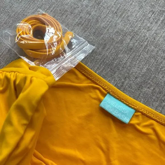 NWOT Melissa Odabash Beijing Swimsuit in Apricot - Picture 4 of 8